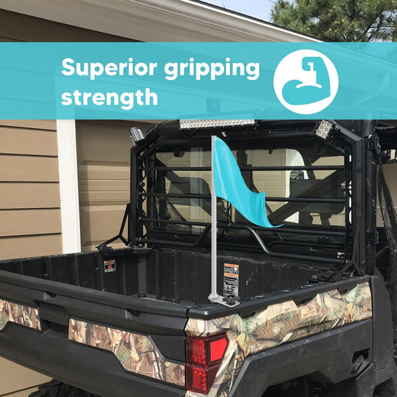 Polaris Ranger General 1000 XP Quick Release Flag Whip Light Tie Down Anchor - WeiSen - ZT137 - D