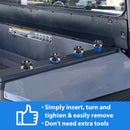 Polaris Ranger General 1000/900/500 XP Quick Lock Ride Knob Tie Down Anchors - WeiSen - ZT137 - B