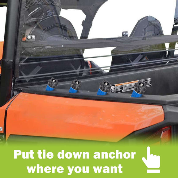 Polaris Ranger General 4 1000 Lock & Ride Knob Tie Down Anchor Cargo Hook - WeiSen - ZT137 - B