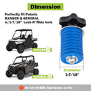 Polaris Ranger General 4 1000 Lock & Ride Knob Tie Down Anchor Cargo Hook - WeiSen - ZT137 - B