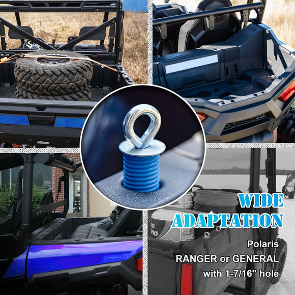 Polaris Ranger General 4 1000 Lock & Ride Knob Tie Down Anchors Kit - WeiSen - ZT137 - A