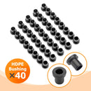 Polaris Ranger XP 800 900 Crew HDPE Front Rear Suspension A Arm Bushing Replacement - WeiSen - 80405004