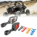 Polaris RZR 900 1000 Rear View Mirrors for 1.75" 2" Round Roll Bar - WeiSen - 80301019