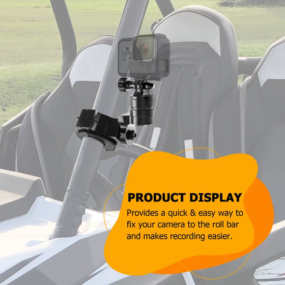 Polaris RZR Can - Am Honda Kawasaki Billet Aluminum Camera Holder Mount Bracket - WeiSen - 80120016