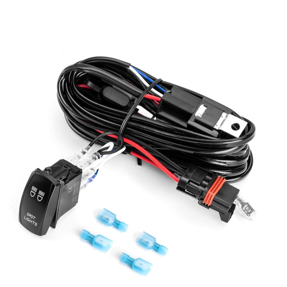 Polaris RZR Ranger General Xpedition Pulse Busbar 2 Lead LED Lights Wire Kit - WeiSen - 80206008