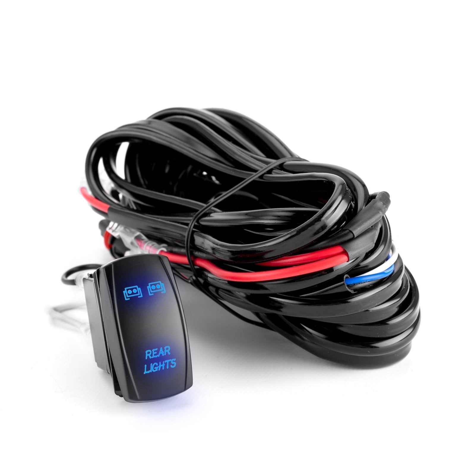 SI Plug & Play LED Light Bar Wiring Harness For 2025 Polaris Ranger XP 1000 – Fits Pulse Bus Bar (Blue Backlit)