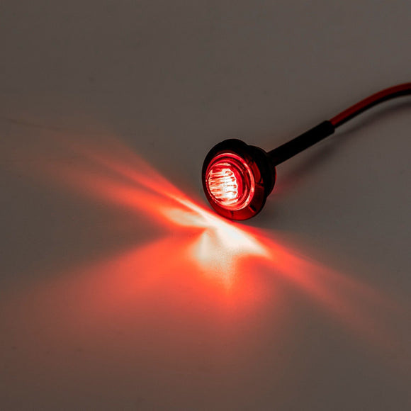 Polaris RZR/ Rranger 8 Amber Red LED Turn Signal Kit w/ Pulse Power Bar Plug Connector - WeiSen - 80206014