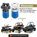 Polaris RZR Sportsman XP Tie Down Anchors Kit Lock Ride Holder Mount - WeiSen - ZT138 - C