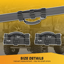 Polaris RZR XP 1000 900 570 800 Roll Bar Cage Rear View Mirrors w/ Grips - WeiSen - ZT035