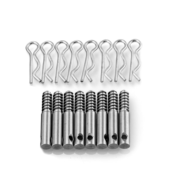 Polaris RZR XP 1000 900 Steel Clutch Cover Belt Release Pin Lanyards Kit - WeiSen - 80701007