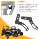 Polaris RZR XP 1000 900 Windshield Roof 30 - 32" LED Light Bar Bracket Mount - WeiSen - ZT034