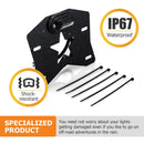 Polaris RZR XP 1000 Can Am Maverick X3 UTV Universal LED License Plate Frame - WeiSen - 80203006