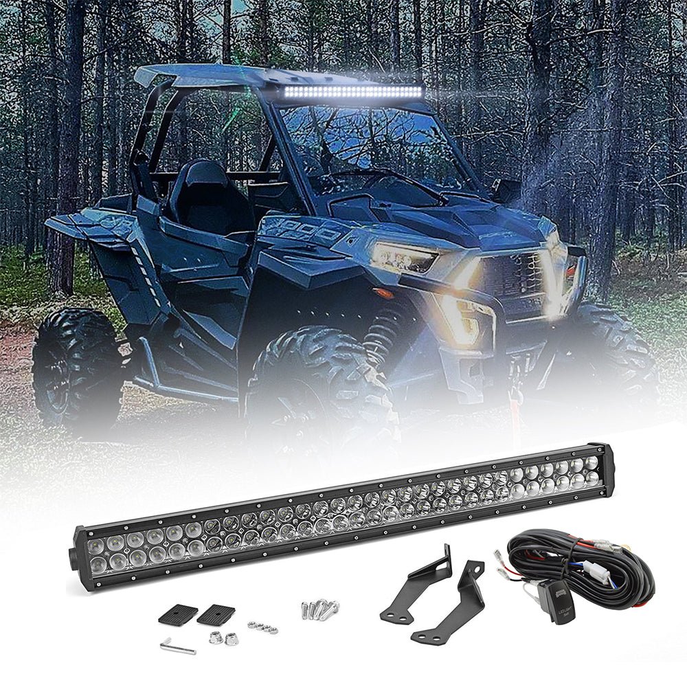 Polaris RZR XP 1000 XP1000-4 Roof LED LIght Bar Kit/ A Pillar LED Work ...