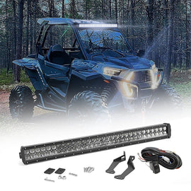 Polaris RZR XP 1000 XP1000 - 4 Roof LED LIght Bar Kit/ A Pillar LED Work Lighs Kit/Rear Mount Lights Kits - Weisen - ZT007 - A - L5 - W4