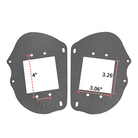 Polaris Sportsman 1000 850 570 & RZR 800 900XP LED Cube Pod Headlight Mount Bracket - WeiSen - ZT116 - A