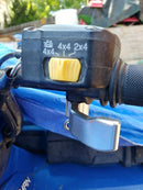 2009 - 2024 Polaris Sportsman/Scrambler Silver Aluminum Thumb Throttle Control Lever - WeiSen - ZT057 - S