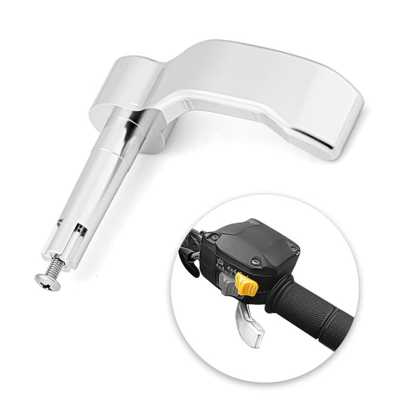 2009 - 2024 Polaris Sportsman/Scrambler Silver Aluminum Thumb Throttle Control Lever - WeiSen - ZT057 - S