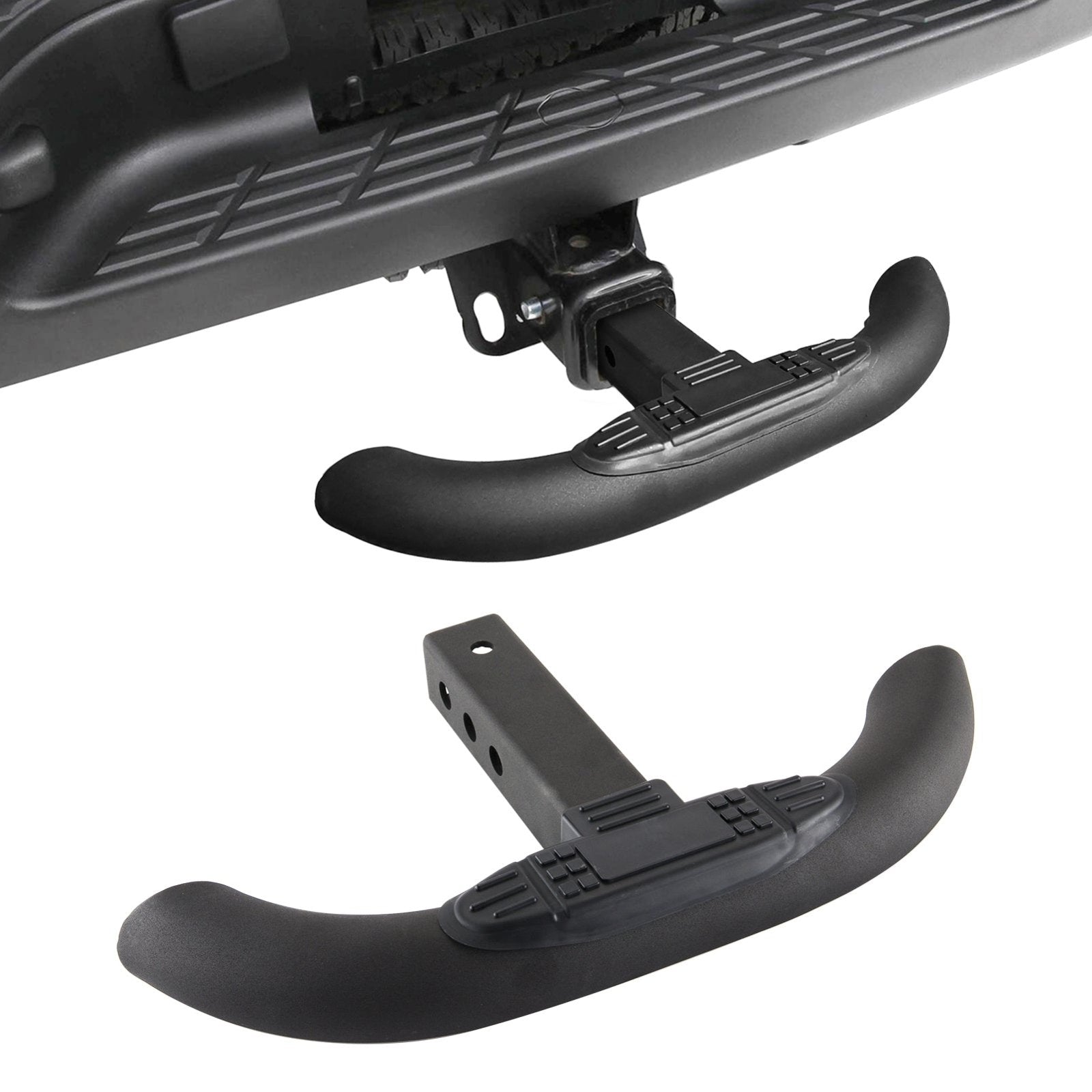 Rear Bumper Guard Hitch Step Universal for Chevrolet Ford Toyota GMC Dodge Ram Jeep w/ 2" Receiver - Weisen