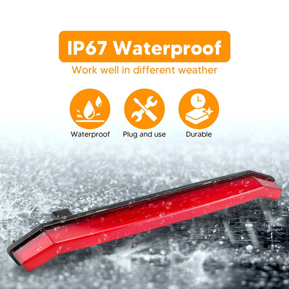 Rear LED Center Tail Brake Light for Polaris RZR XP 1000 / Turbo & Sportsman 1000 - WeiSen - 80203004