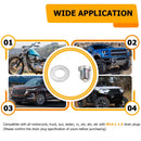 Solid Steel M14 x 1.5 Magnetic Engine Oil Transmission Drain Plug for Most Ford Hyundai KIA - WeiSen - 70311006