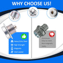 Solid Steel M16 X 1.5mm Transmission Drain Plug w/ Neodymium Magnet - WeiSen - 70311008