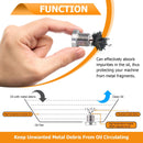 Solid Steel Magnetic Engine Oil Drain Plug M14 X 1.25mm for Arctic Cat 400 550 650 700 - WeiSen - 70311007