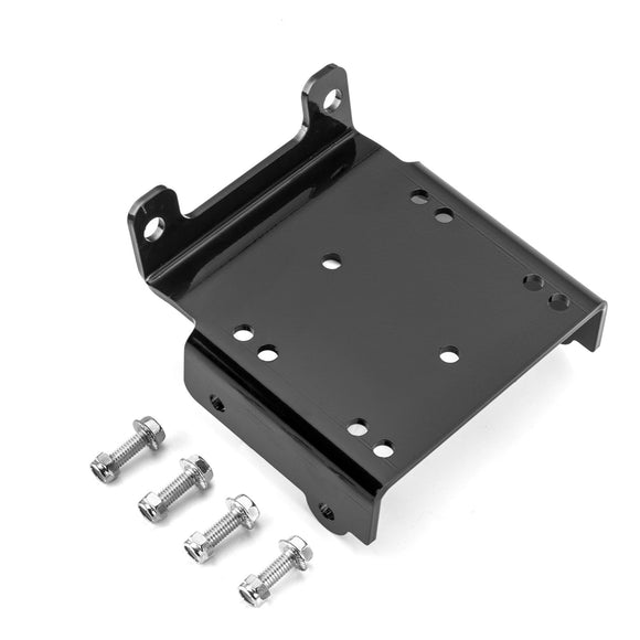 Suzuki King Quad 450/500/700/750 Heavy Duty Steel ATV Winch Mounting Bracket - WeiSen - 80106025