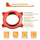 Throttle Body Spacer Kit for 2014 - 2025 Chevrolet Silverado 1500/Tahoe/Suburban & GMC Sierra 1500/Yukon/Yukon XL 5.3L V8 Gas Engines - WeiSen - 70508006