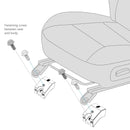 Toyota 1 - 1/4" Front Seat Riser Spacers Lift | CNC Billet | Easy Bolt - On - WeiSen - 70305008