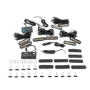 8PCS Universal 12LEDs Emergency Warning Hazard Flash Strobe Light Kit - WeiSen - 70207001
