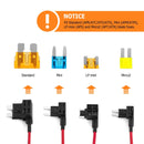 Trucks SUVs Boats Universal 12Pcs 4 Types 12V Add - a - Circuit Adapter and Fuse Kit - WeiSen - 70220005