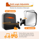 Universal 2 - Magnetic No Drill Side Mirrors w/ Turn Signal Fits Mowers/ Golf Carts/ Bobcat - WeiSen - 60201003