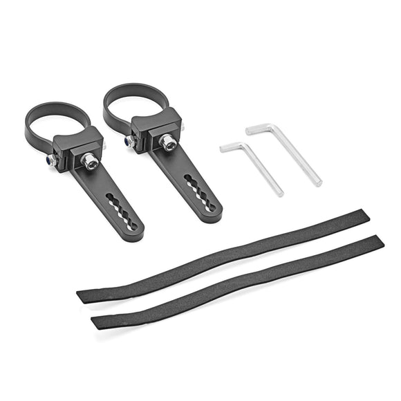 Universal 20"/32" LED Light Bar 1" - 2" Round Tube Mount Bracket for Ford Toyota Chevy UTV - Weisen - ZT020 - A