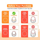 Universal 6 Point Spline Drive Tuner Socket Key Tool for 19mm (3/4) 21mm (13/16) Replacement Hex Socket - WeiSen - 80420003