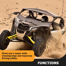 Universal All 1.5" - 2" Round Roll Cage UTV Rear Side Racing Mirrors - WeiSen - 80301032