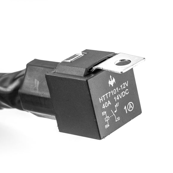 Universal ATV UTV Cooling Fan Override Rocker Switch Wiring Harness Kit - WeiSen - 80206012