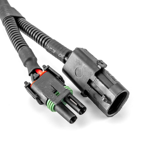 Universal ATV UTV Cooling Fan Override Rocker Switch Wiring Harness Kit - WeiSen - 80206012