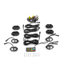 Universal for UTV ATV SUV Golf Cart Remote & APP Control Plug&Play RGB Rock Lights - WeiSen - 80209001