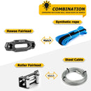 Universal Fury Series UTV ATV 4 7/8" 6061 Aluminum Hawse Fairlead - WeiSen - 80310019