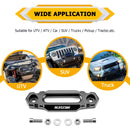 Universal Fury Series UTV ATV 4 7/8" 6061 Aluminum Hawse Fairlead - WeiSen - 80310019