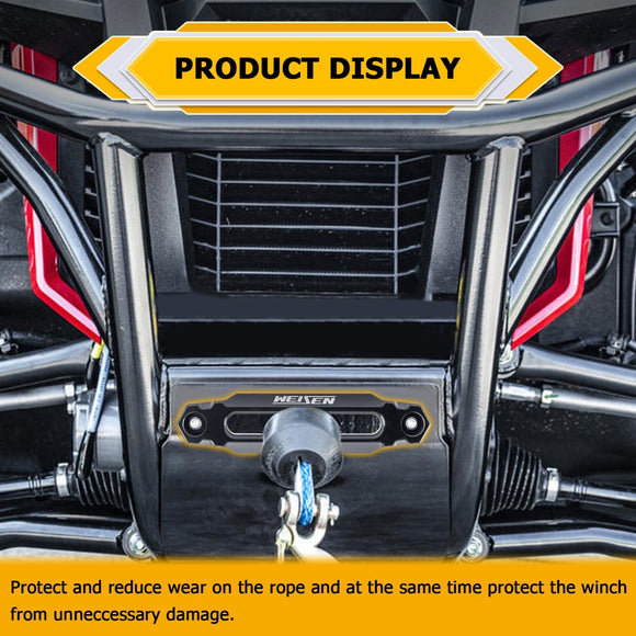 Universal Fury Series UTV ATV 4 7/8" 6061 Aluminum Hawse Fairlead - WeiSen - 80310019