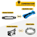 Universal Truck Pickup SUV Fury Series 6061 Aluminum 10" Hawse Fairlead for 8000 - 15000 LBS Winches - WeiSen - 80310021