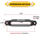 Universal Truck Pickup SUV Fury Series 6061 Aluminum 10" Hawse Fairlead for 8000 - 15000 LBS Winches - WeiSen - 80310021