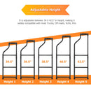 Universal Trucks Tailgate Ladder Heavy Duty Steel Foldable Height Adjustable - WeiSen - 70303024