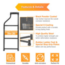 Universal Trucks Tailgate Ladder Heavy Duty Steel Foldable Height Adjustable - WeiSen - 70303024