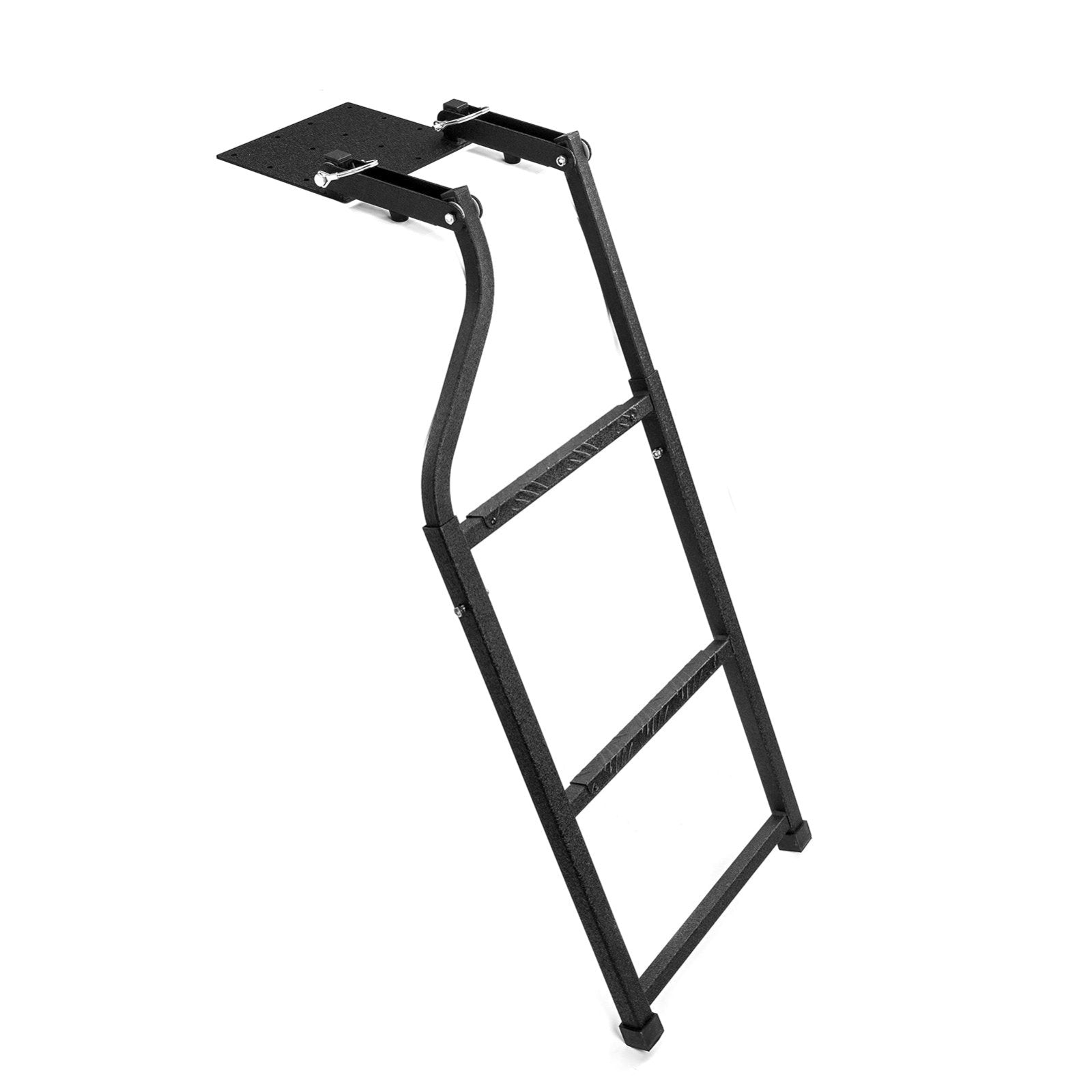 Universal Trucks Tailgate Ladder Heavy Duty Steel Foldable Height Adjustable - Weisen