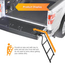 Universal Trucks Tailgate Ladder Heavy Duty Steel Foldable Height Adjustable - WeiSen - 70303024