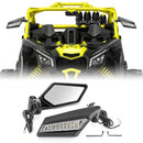 Universal UTV 1.5" - 2" Round Roll Cage Rear Side Racing Mirrors w/ Turn Signal - WeiSen - 80301034