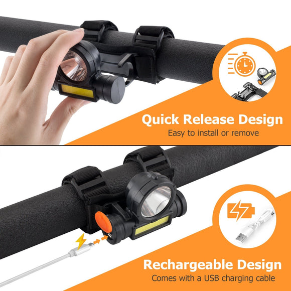 Universal UTV ATV Golf Cart 1.25" - 2" Roll Bar LED Dome Interior Light - WeiSen - 80207002