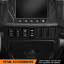 Universal UTV Turn Signal Wiring Harness for Polaris/Can am/Honda/Kawasaki/Yamaha/EZGO - WeiSen - 80206013